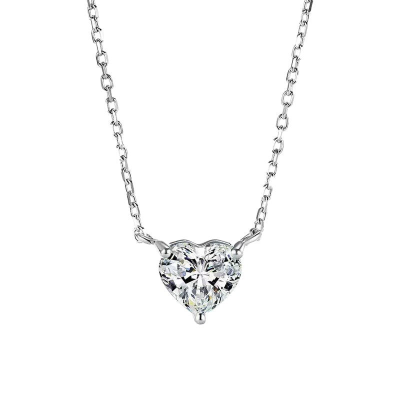 Women's Simple Refined Grace Love Necklace